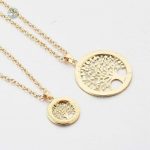 Bijou symbolique Arbre de Vie en or