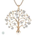 Collier élégant représentant l'Arbre de Vie