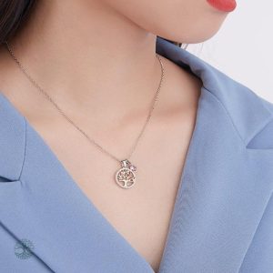 Collier élégant en Argent 925 avec motif Arbre de Vie