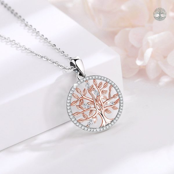 Bijou en Argent 925 avec motif Arbre de Vie raffiné