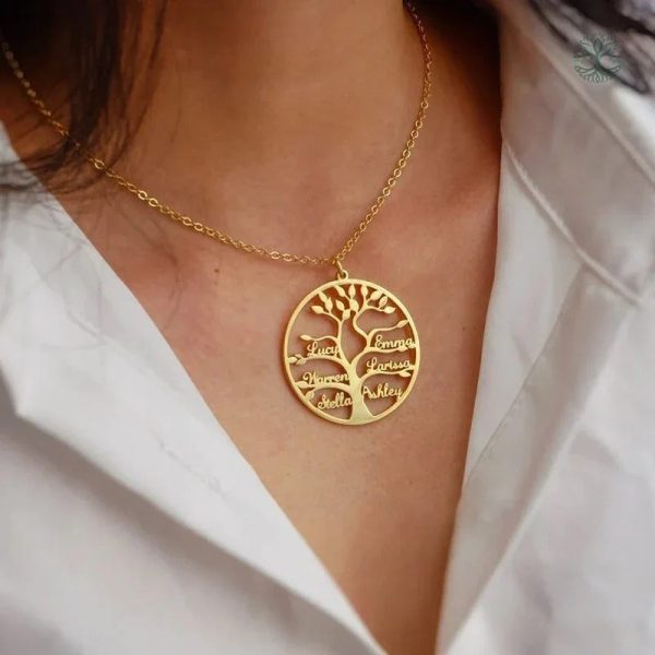 Collier Arbre de Vie avec pendentif unique et personnalisé