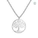 Collier Arbre de Vie en plaqué argent élégant