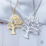 Collier Arbre de Vie personnalisable avec prénom unique