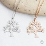 Bijou Arbre de Vie avec prénom gravé en option