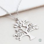 Bijou symbolique Arbre de Vie avec gravure de nom