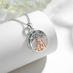 Bijou Arbre de Vie en Argent 925 avec finition Or Rose