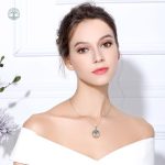 Collier élégant en Argent Sterling 925, motif Arbre de Vie