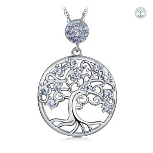 Collier Arbre de Vie en Argent Sterling 925
