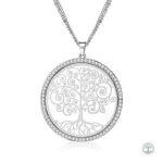 Collier Arbre de Vie en argent taille grande