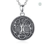 Collier Arbre de Vie en argent sterling 925 vintage