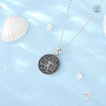 Bijou Arbre de Vie en argent, design vintage élégant