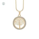 Collier Arbre de Vie en or avec diamant