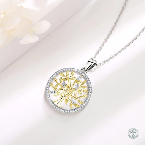 Collier en Argent 925 avec motif Arbre de Vie élégant