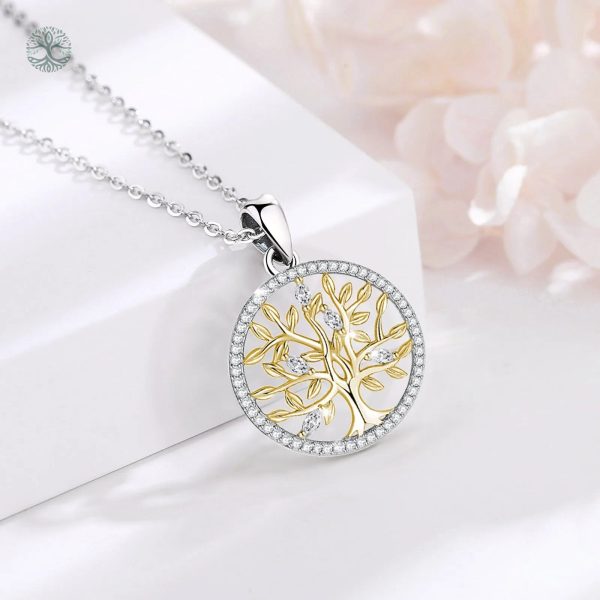 Accessoire en Argent Sterling 925, design Arbre de Vie chic