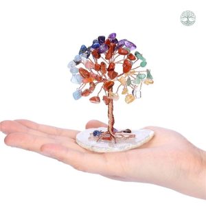 Arbre de Vie 7 Chakras à Poser, décoration spirituelle
