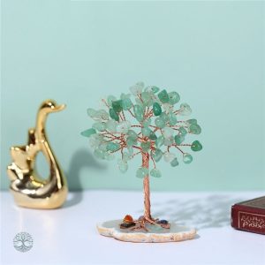 Arbre de Vie en Aventurine à poser pour décoration intérieure
