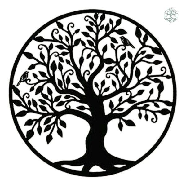Arbre de Vie en Fer pour décoration murale 35cm