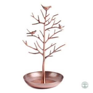 Porte-bijoux Arbre de Vie en bronze élégant