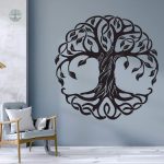 Sticker Arbre de Vie Celte décoratif pour intérieur