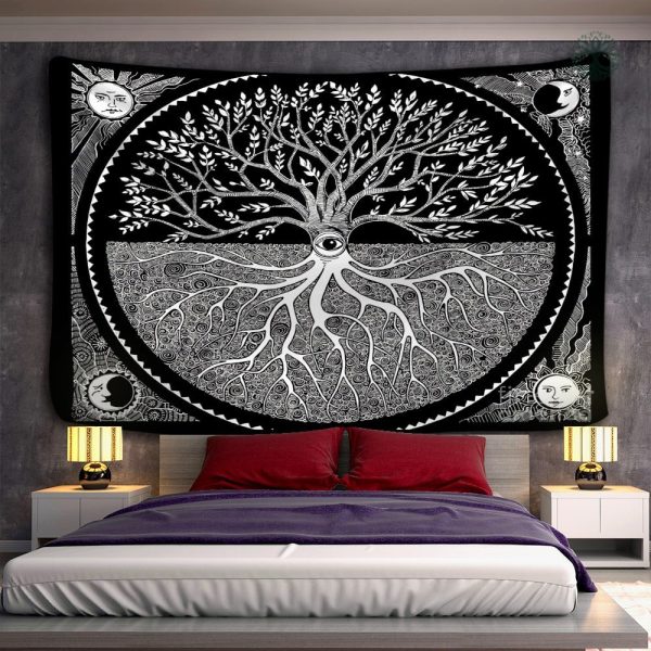 Tenture Arbre de Vie Géant