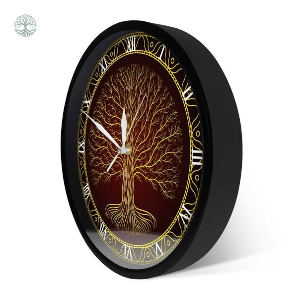 Horloge Arbre de Vie, symbole fort de la mythologie nordique