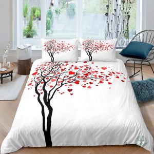 Housse de couette Arbre de Vie avec motif Amour