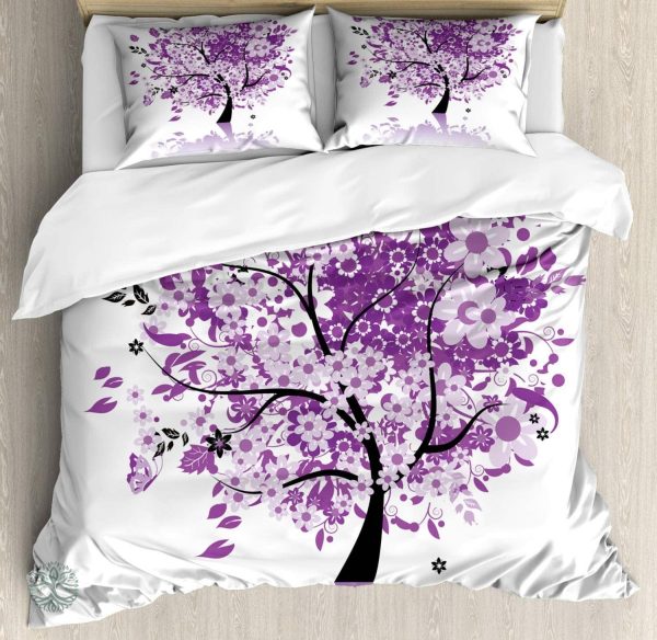 Housse de couette arbre de cerisier