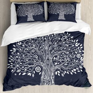 Housse de couette moderne avec motif Arbre de Vie