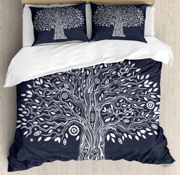 Housse de couette moderne avec motif Arbre de Vie