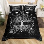 Housse de couette Arbre de Vie Zen pour un style apaisant