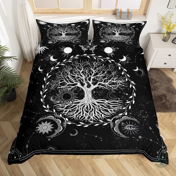 Housse de couette Arbre de Vie Zen pour un style apaisant
