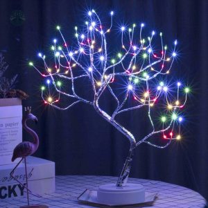 Lampe Arbre de Vie Multicolore élégante et artistique