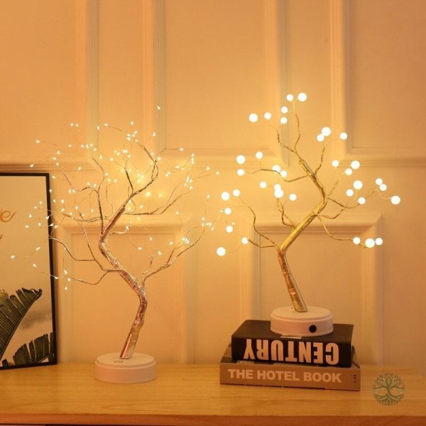 Élégante lampe Arbre de Vie pour une ambiance chaleureuse