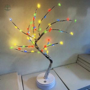 Lampe Arbre de Vie aux Étoiles Multicolores