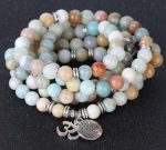 Bracelet spirituel Arbre de Vie en perles naturelles