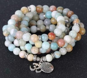Bracelet spirituel Arbre de Vie en perles naturelles