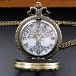 Montre à Gousset avec design Arbre de Vie