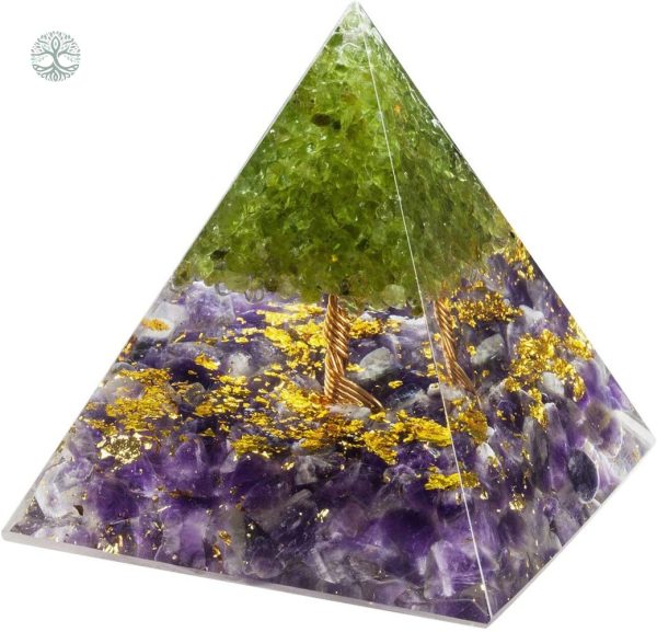 Orgonite Arbre de Vie en Améthyste
