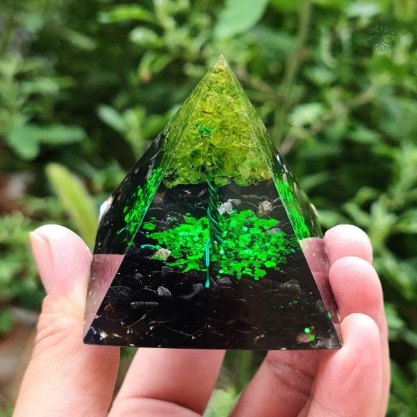 Orgonite Arbre de Vie en Onyx
