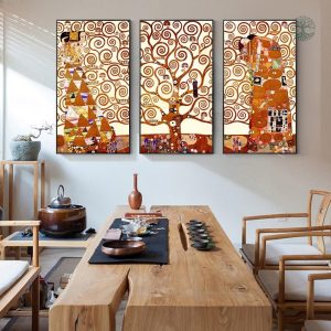 Composition moderne du tableau Arbre de Vie Klimt