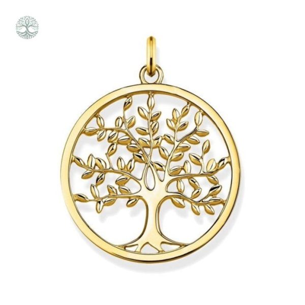 Pendentif Arbre de Vie en or plaqué