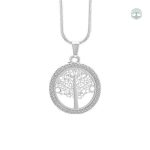 Bijou Arbre de Vie or rose, design élégant et lumineux
