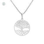 Collier Arbre de Vie en argent plaqué