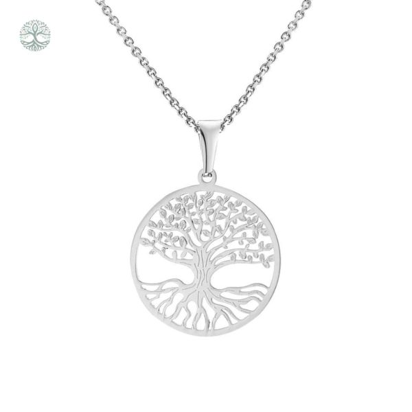 Collier Arbre de Vie en argent plaqué