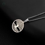 Collier argent, design Arbre de Vie élégant