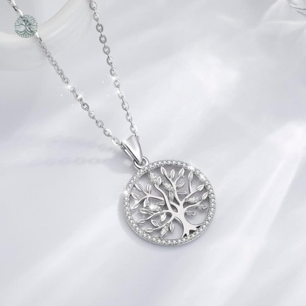 Collier design arbre de vie en argent 925