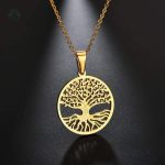 Collier Arbre de Vie en or élégant et symbolique