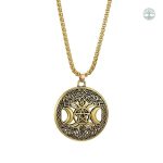 Collier doré Arbre de Vie en acier inoxydable