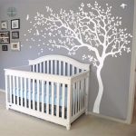 Sticker arbre de vie blanc