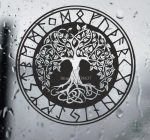 Sticker Arbre de Vie Celtique, symbole de connexion spirituelle